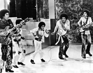 Jackson 5 - Michael Jackson Motown Group 10x8 Tv Series Music Photo Print