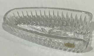 Princess House Highlights Crystal Knife Holder - - Cut Crystal - Vintage