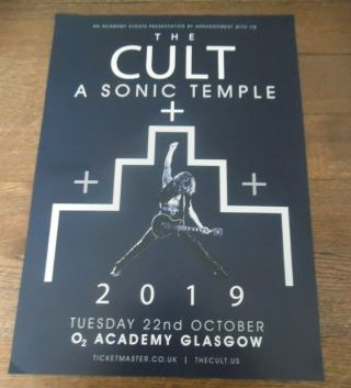 The Cult - Live Music Show Memorabilia Concert Gig Tour Poster