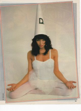 Kate Bush - A4 Poster Advert 1980s