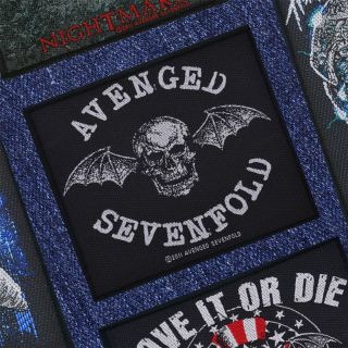Avenged Sevenfold Death Bat Officially Licensed Woven Patch