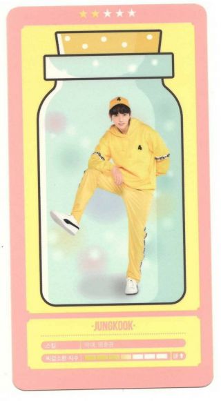 Bts Bt21 4th Muster Happy Ever After Official Cloud Photo Card - Jungkook 2/5