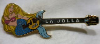 Hard Rock Cafe La Jolla Mermaid Guitar 