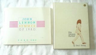 John Lennon Set Of Two Books With Bonus Us