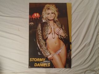Stormy Daniels Poster Sexy Adult Film Star Porn