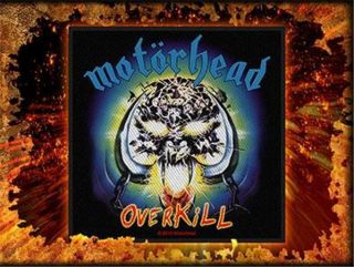 Official Licensed - Motorhead - Overkill Sew On Patch Metal Lemmy
