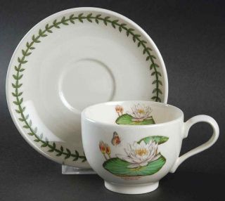 Portmeirion Exotic Botanic Garden White Water Lily Cup & Saucer 10003060
