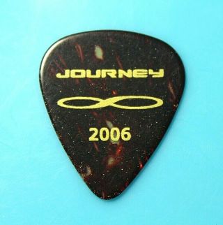 Journey // Neal Schon 2006 Generations Tour Guitar Pick // N.  S.  Tortoise Shell