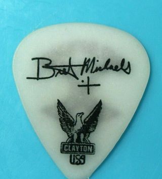 Bret Micheals Band // Custom Tour Guitar Pick // Bmb Poison Brett