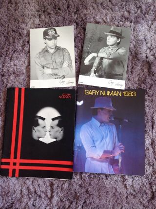 Gary Numan Fan Club Year Book 1983 In Folder
