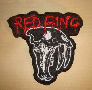 Red Fang - Logo Embroidered Patch Kyuss Sleep High On Fire Mastodon Baroness
