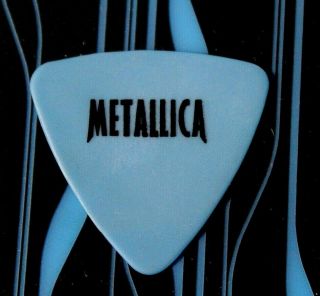 Metallica // Jason Newsted Concert Tour Guitar Pick // Blue/black Ying Yang