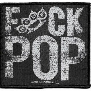 Official Merch Woven Sew - On Patch Rock Five Finger Death Punch 5fdp Fuck Pop