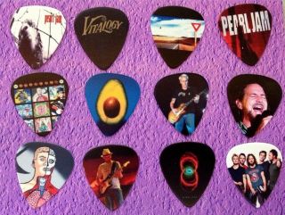 Pearl Jam Guitar Picks Set Of 12