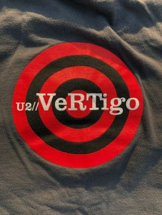 Unos/dos/tres/catorce Vertigo U2 T - Shirt - Women M - Bono And The Edge