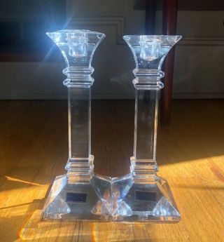 Waterford Marquis Crystal Candle Holder 8in High