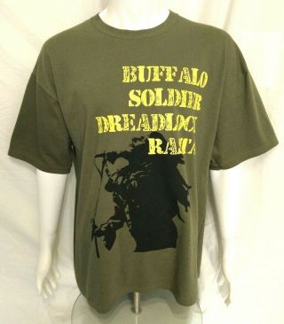 Bob Marley - Buffalo Soldier - Official T - Shirt (xl) Og Nos Small Imp