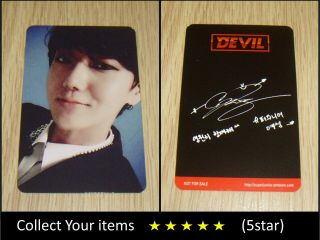 Junior 10th Anniversary Album Part.  1 Devil Yesung Official Photo Card