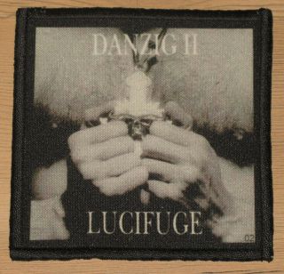 Danzig " Lucifuge " Silk Screen Patch
