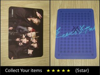 Monsta X 1st Album The Clan Final Beside Group Official Photo Card