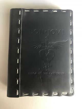 Bon Jovi Because We Can Tour Leather Bound Photo Album