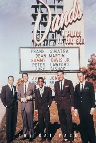 Rat Pack Frank Sinatra Dean Martin Davis Sands Poster