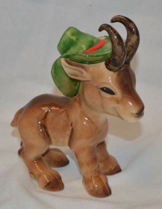 Goebel Goat With Green Hat - 516 - -