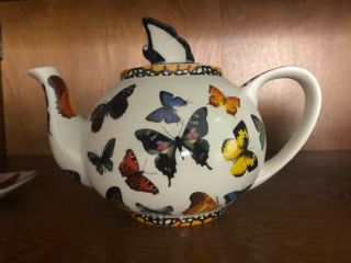 Butterfly teapot England by Paul Cardew 2