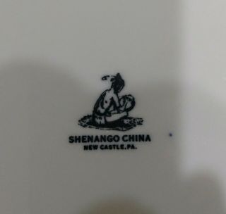 Shenango China Castle,  PA Black Border Restaurant China 4