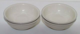Pfaltzgraff Trousseau Cereal Bowls Set Of 4 Made In The Usa