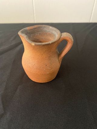 Vintage Stoneware Pottery Miniature Pitcher Tennessee