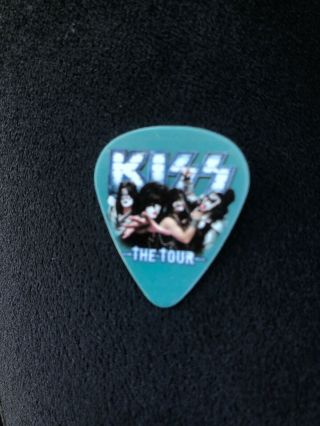 KISS Tour Guitar Pick LIVE Icon Tommy Thayer Rock Band 9/23/12 Connecticut Rare 5