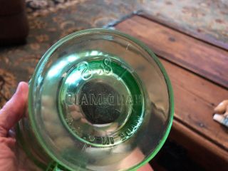 Vintage T&S HANDI MAID Green Depression Glass Measuring Cup 16oz/ 2 cup/1 liter 4