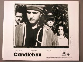 Candlebox Promo Photo 8 X 10 Glossy Black & White