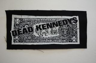 Dead Kennedys Backpatch (bp13) Punk Rock Back Patch Subhumans Adicts Sex Pistols