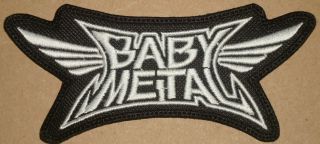 Baby Metal - Logo Embroidered Patch X - Japan Japanese Female Metal