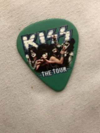 Kiss Tour Guitar Pick Live Icon Eric Singer Rock Band 9/22/12 Wantagh York