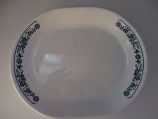 Vintage Corning Corelle Old Town Blue Onion 12x10 Oval Serving Platter