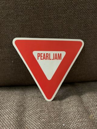 Pearl Jam 1998 Yield Promo Sticker Epic