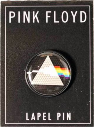 Pink Floyd - Lapel Pin Badge - Dsom Circle - Licensed - In Plastic