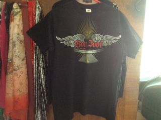 Bon Jovi T Shirt The Lost Highway Tour Large Vgc
