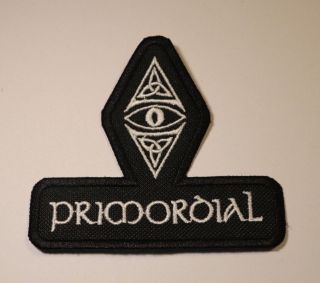 Primordial Patch Embroidered Irish Folk Black Metal Fast Delivery
