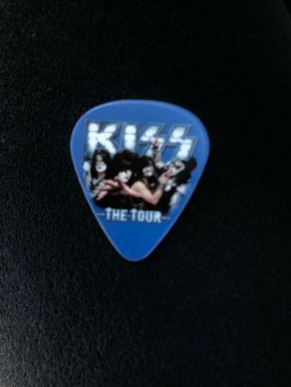 Kiss Tour Guitar Pick Live Icon Eric Singer Band 9/7/12 Tinley Park Illinois