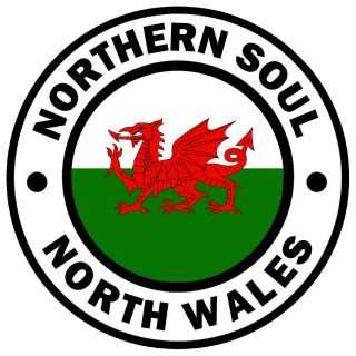 North Wales - Northern Soul - Novelty Car / Window Sticker,  1 / Gifts