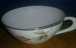 Set Of 4 Style House Dawn Rose Fine China Tea Cup 2