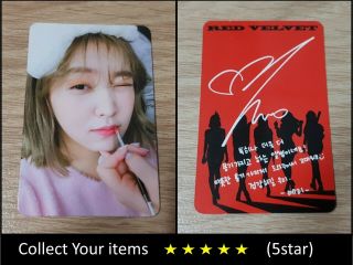 Red Velvet 2nd Rep Album The Perfect Velvet Bad Boy Yeri B Official Photo Card