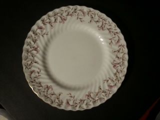 Minton Bone China Moorland Pattern S697 Dinner Plate 10 1/2 " Made In England