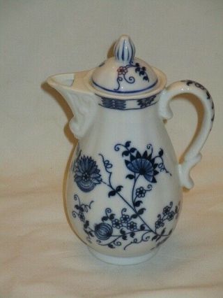 Vtg Vienna Woods China Seymour Mann Blue & White Creamer Tea Pot