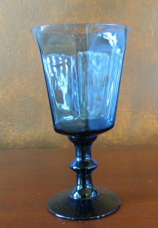 Lenox Antique Dark Blue Water Goblet (s)