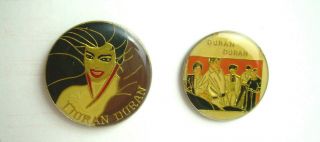 Vintage Duran Duran Pins From The 80 